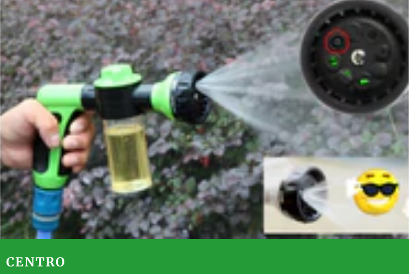 Pistola De Água e Lança Espuma 3 Graus De Alta Pressão 8  Bico Pulverizador