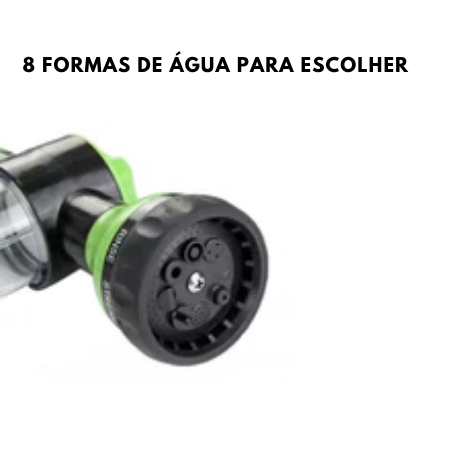Pistola De Água e Lança Espuma 3 Graus De Alta Pressão 8  Bico Pulverizador