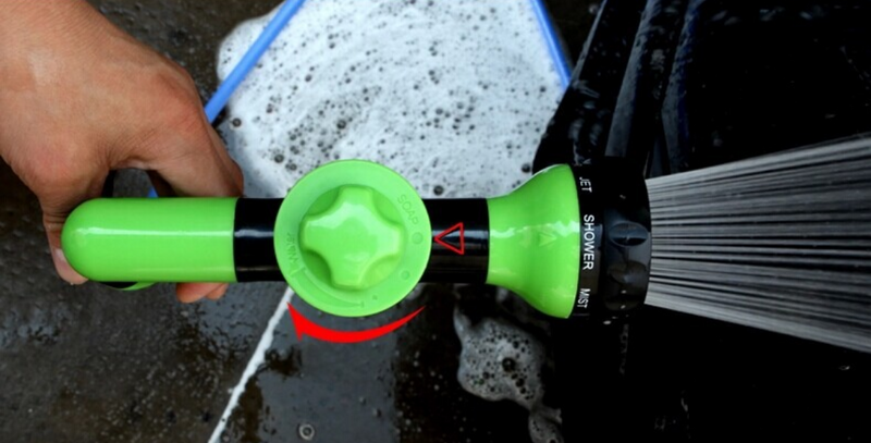 Pistola De Água e Lança Espuma 3 Graus De Alta Pressão 8  Bico Pulverizador